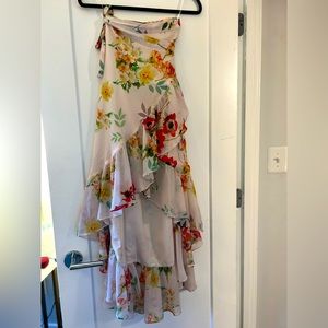 Yumi Kim High Low Floral Skirt, XS